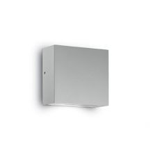 Tetris kinkiet zewnętrzny 1x15W G9 230V szary